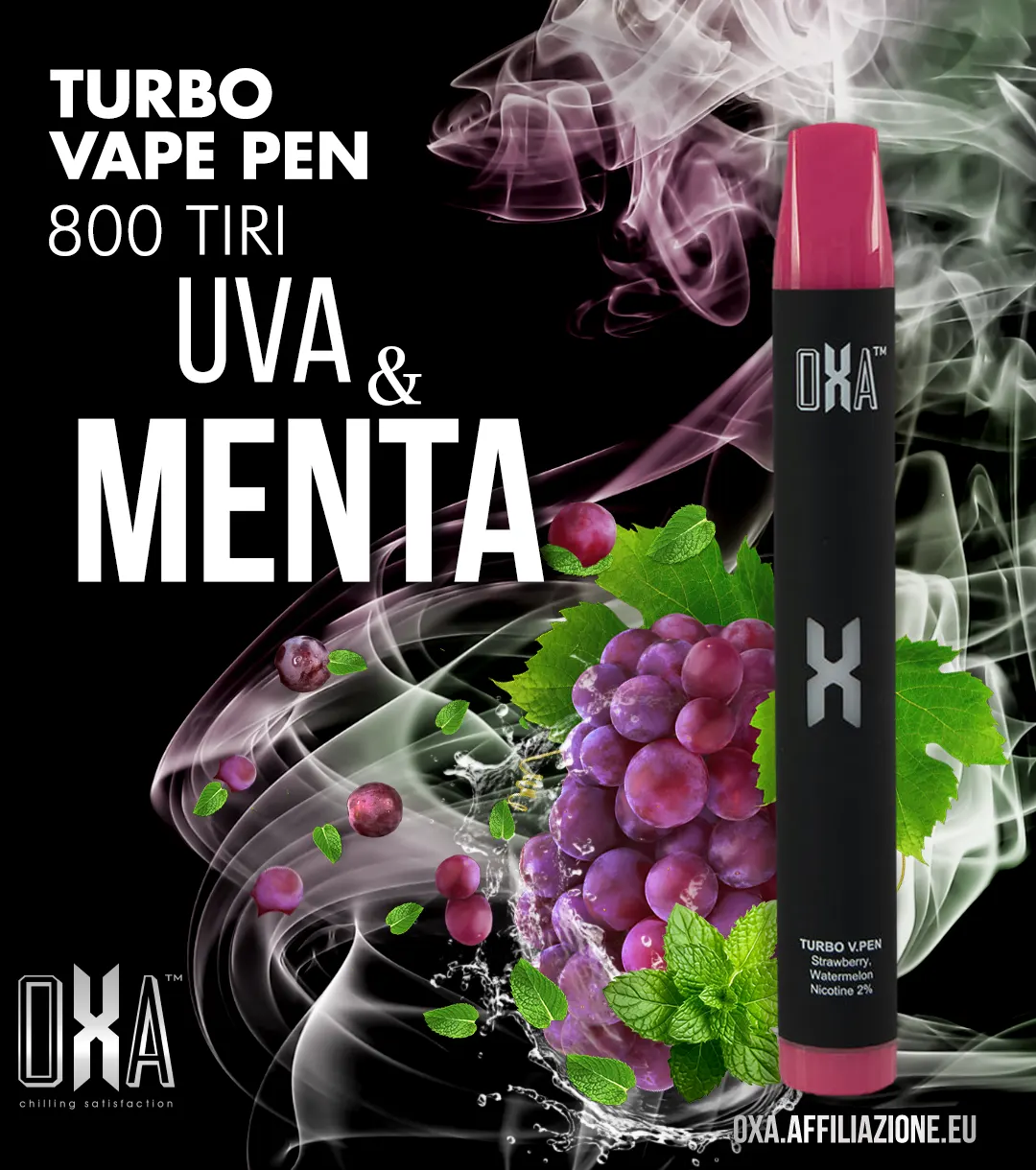 Gusto Uva e Menta | 800 Tiri